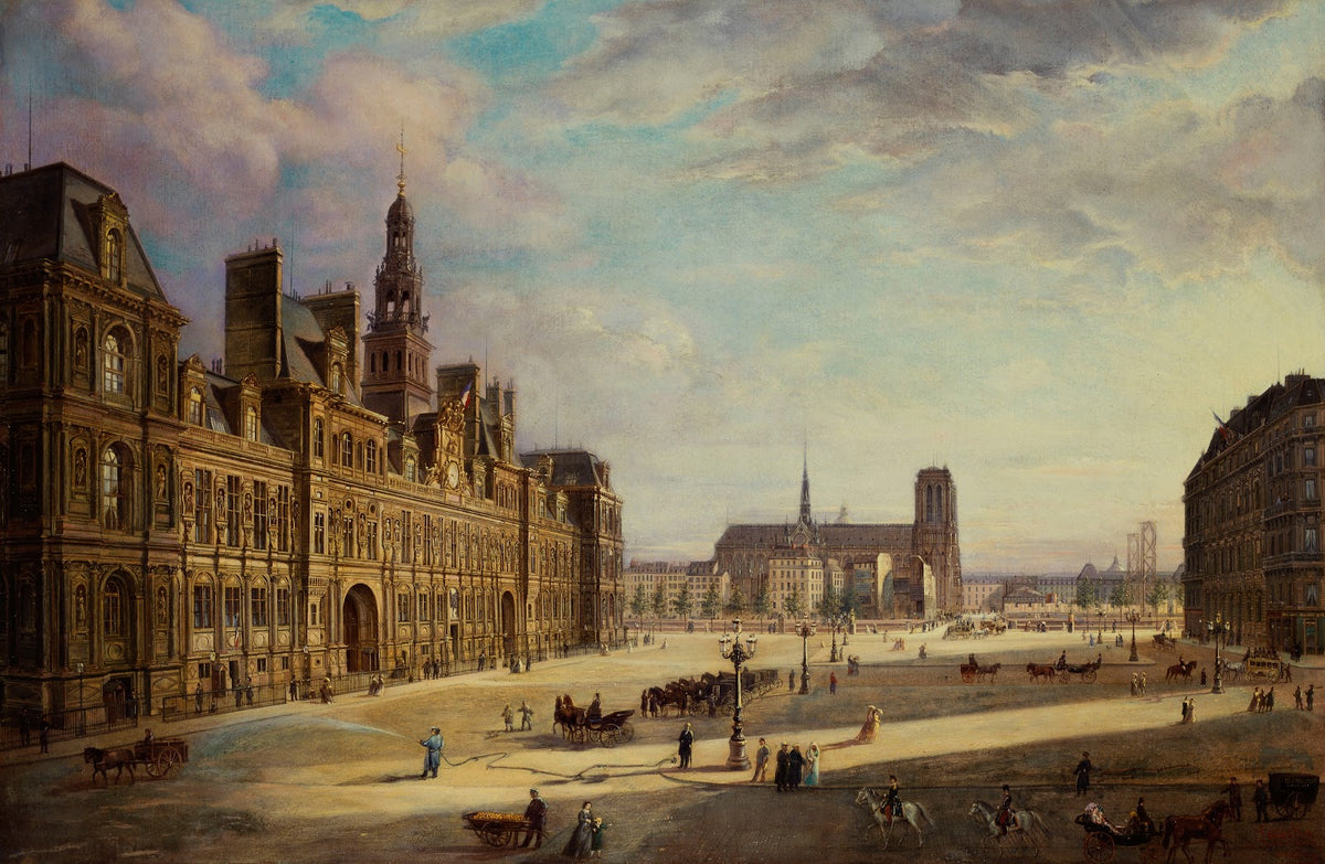 LHôtel de Ville 1868