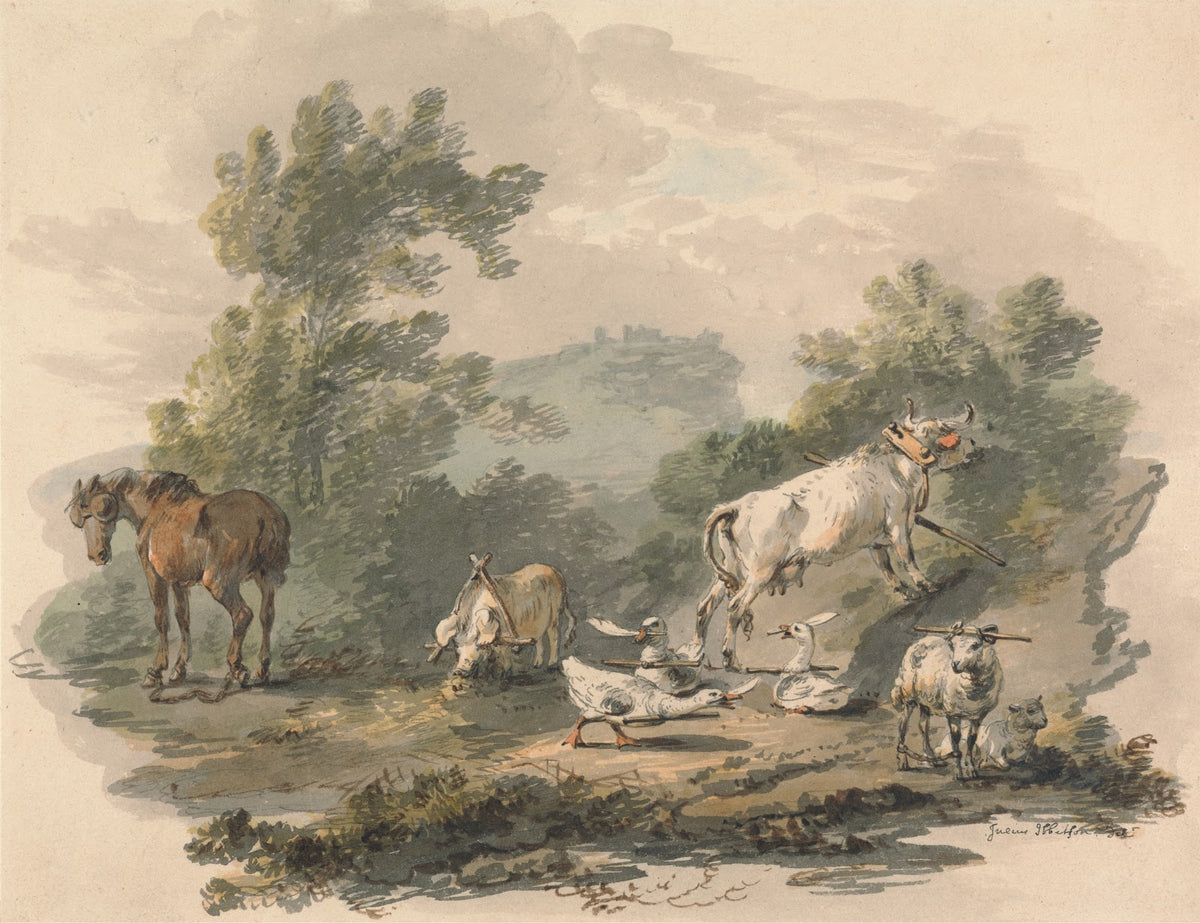 Farmyard Animals Tribulation 1797