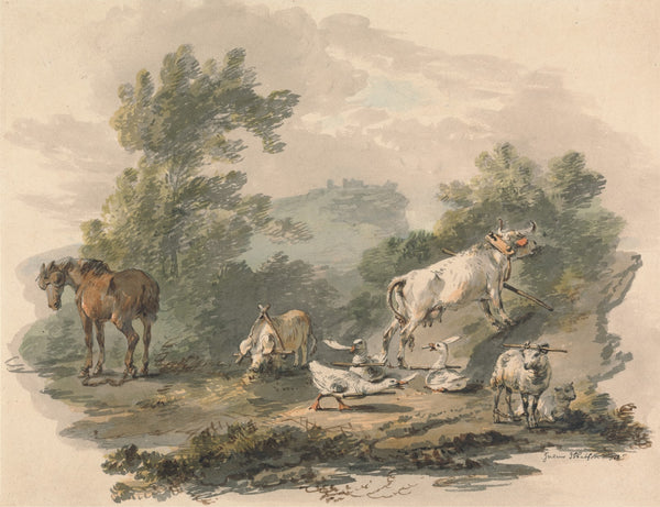 Farmyard Animals Tribulation 1797
