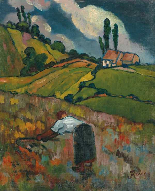 Paysanne à la moisson 1891