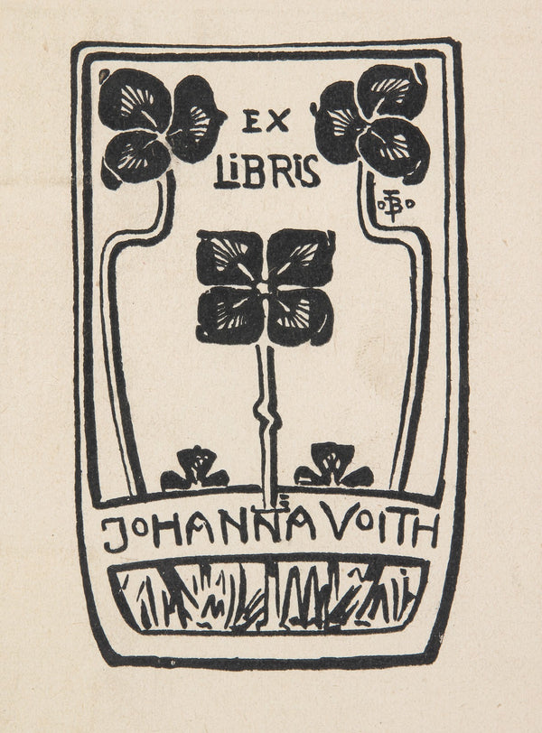 Ekslibris Johanna Voith 1910 1915