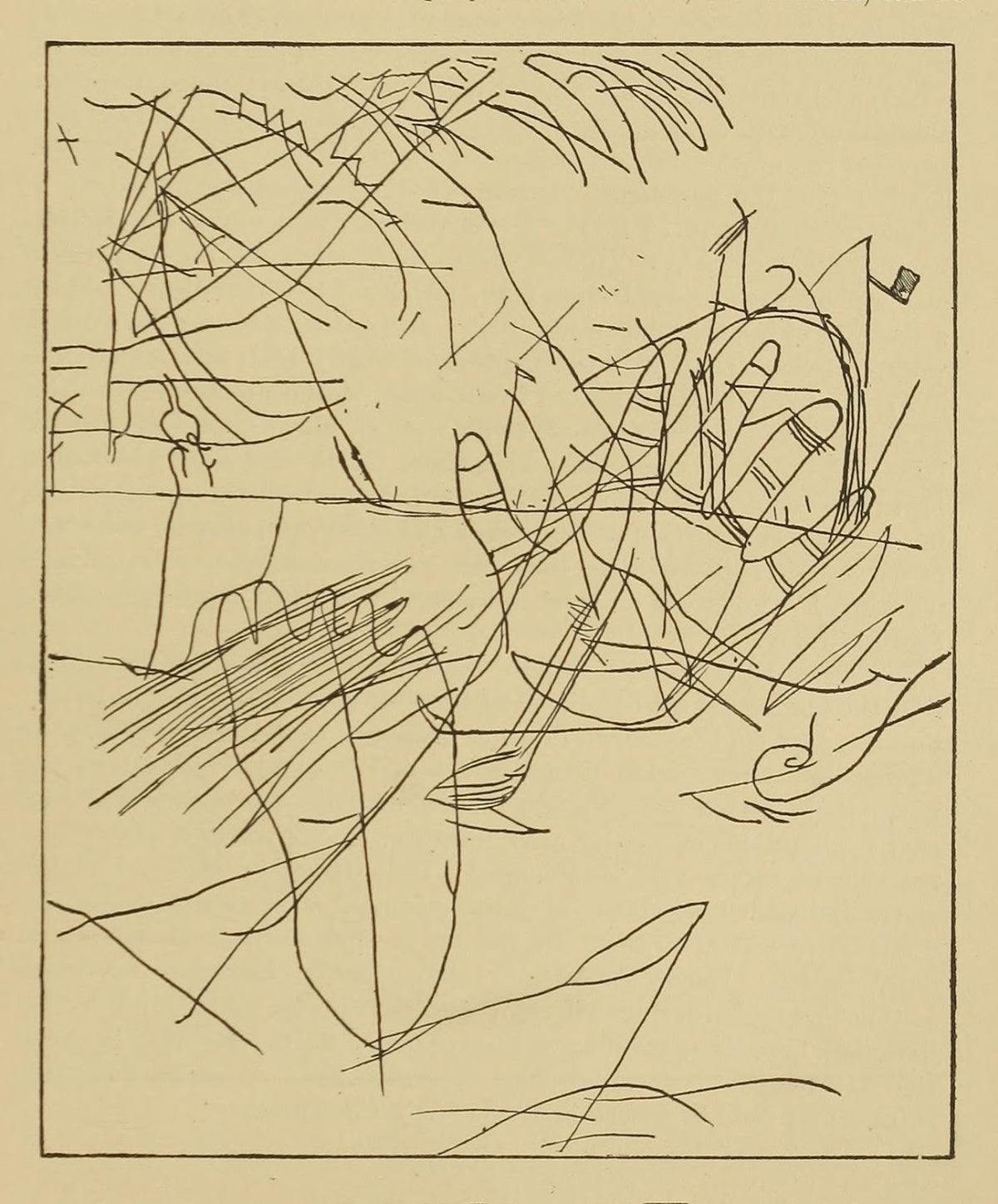 Palimpsest on Fairy rocks Nova Scotia 1894