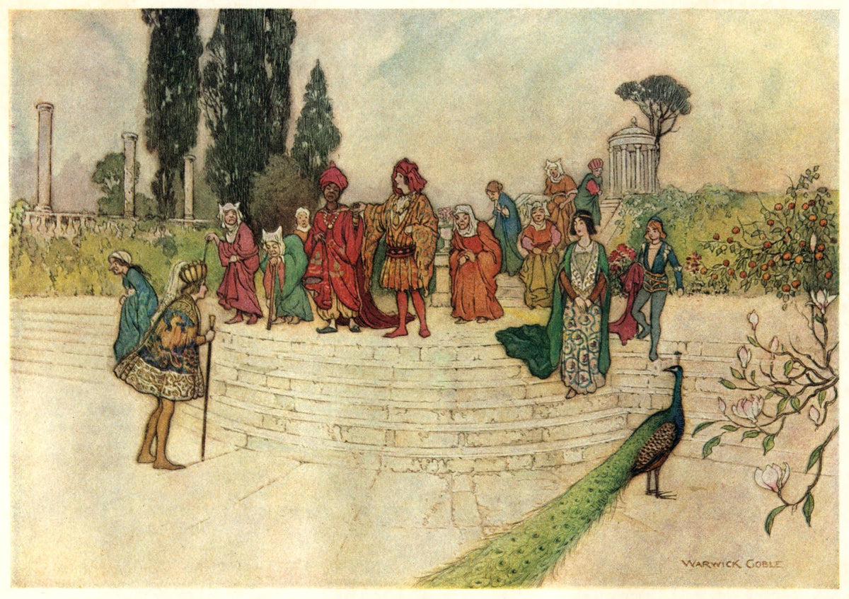The Prince and Zoza with the Story Tellers 1911