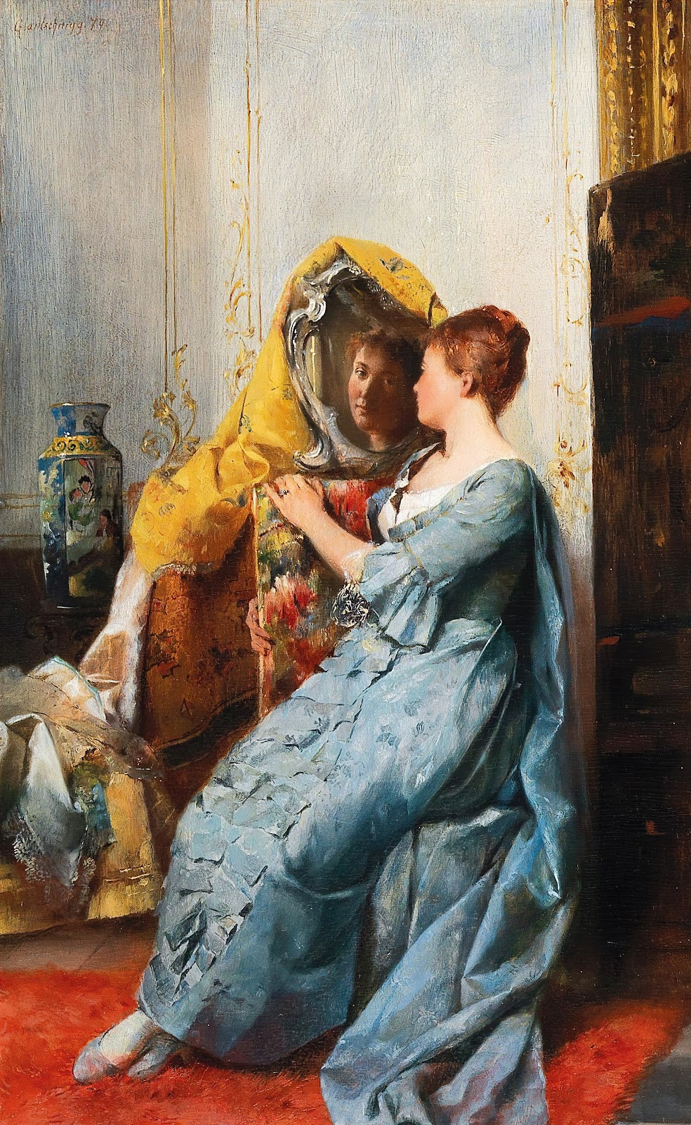 Lady in the Boudoir 1879