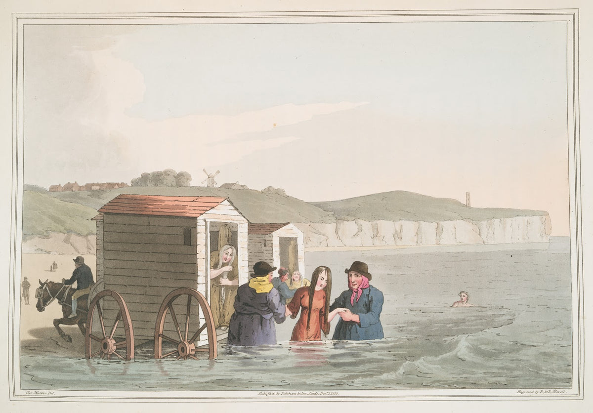 Sea bathing Plate 17 1814