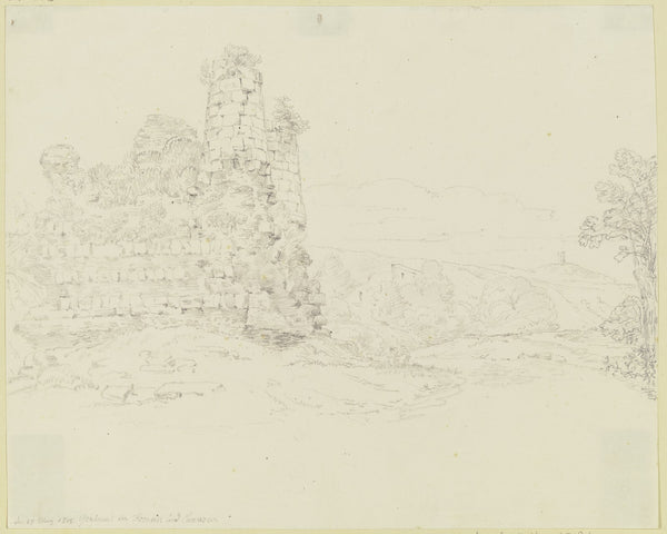 Grabmal der Horatier und Curiatier 1818