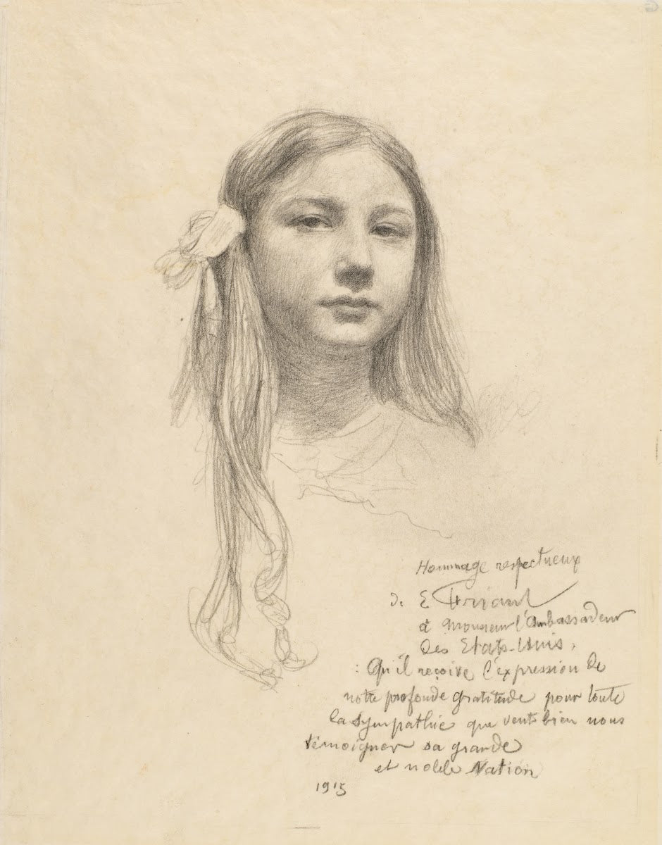 Head of a Young Girl 1915