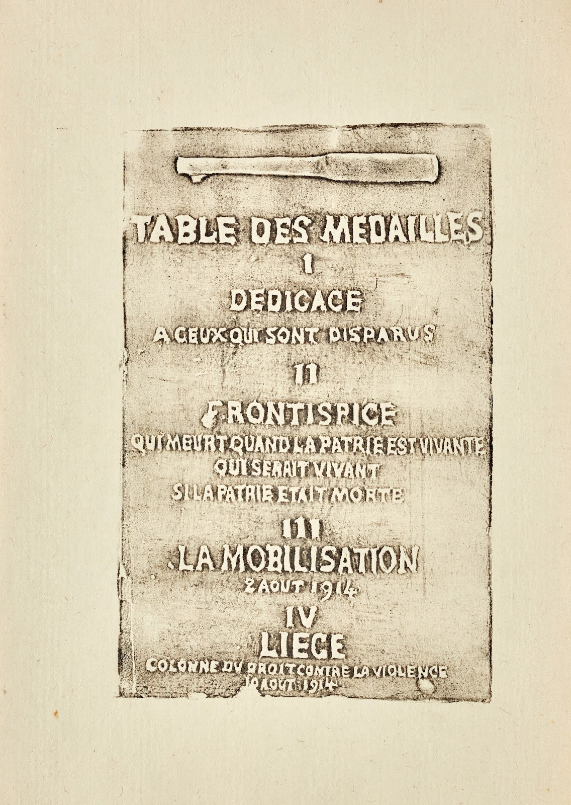 Médailles Pl10 1914 1915