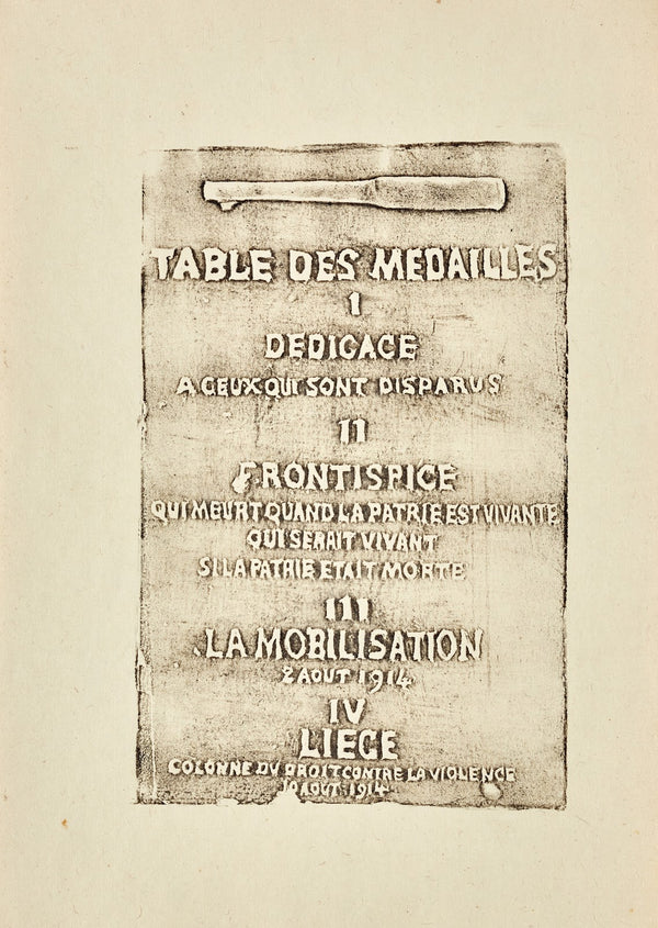 Médailles Pl10 1914 1915