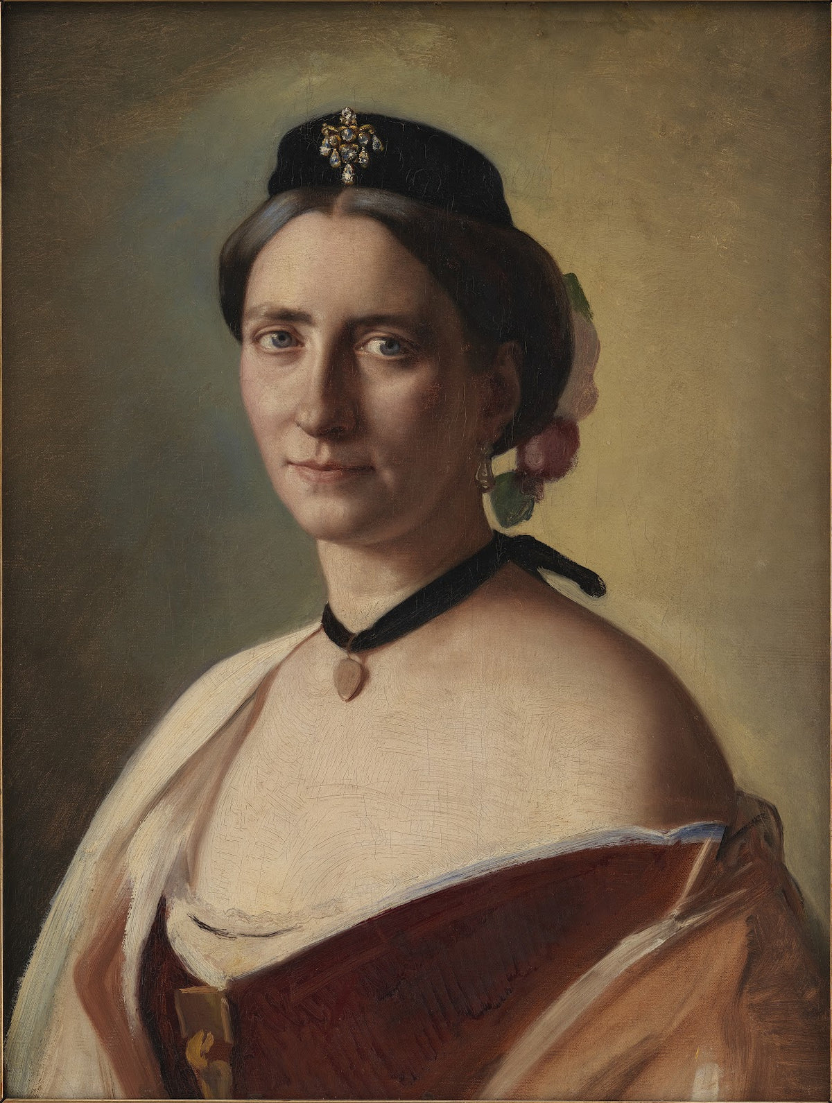 The artists wife Mrs Alma Bloch nee Trepka 1868