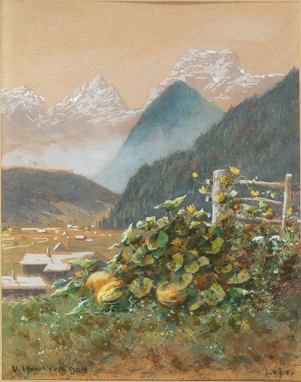 Lofer mit den Loferer Steinbergen