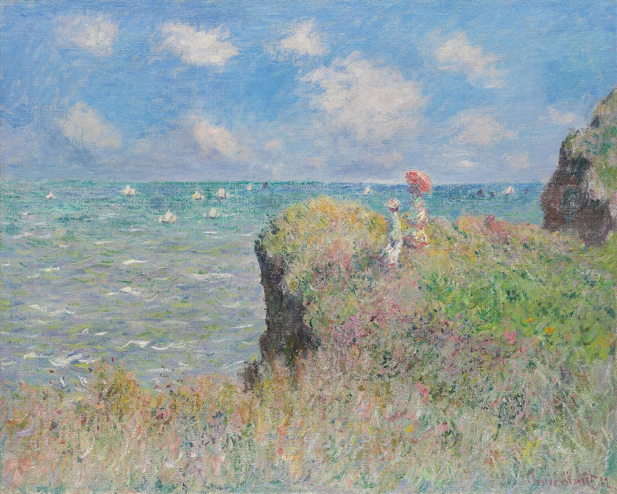 Cliff Walk at Pourville 1882
