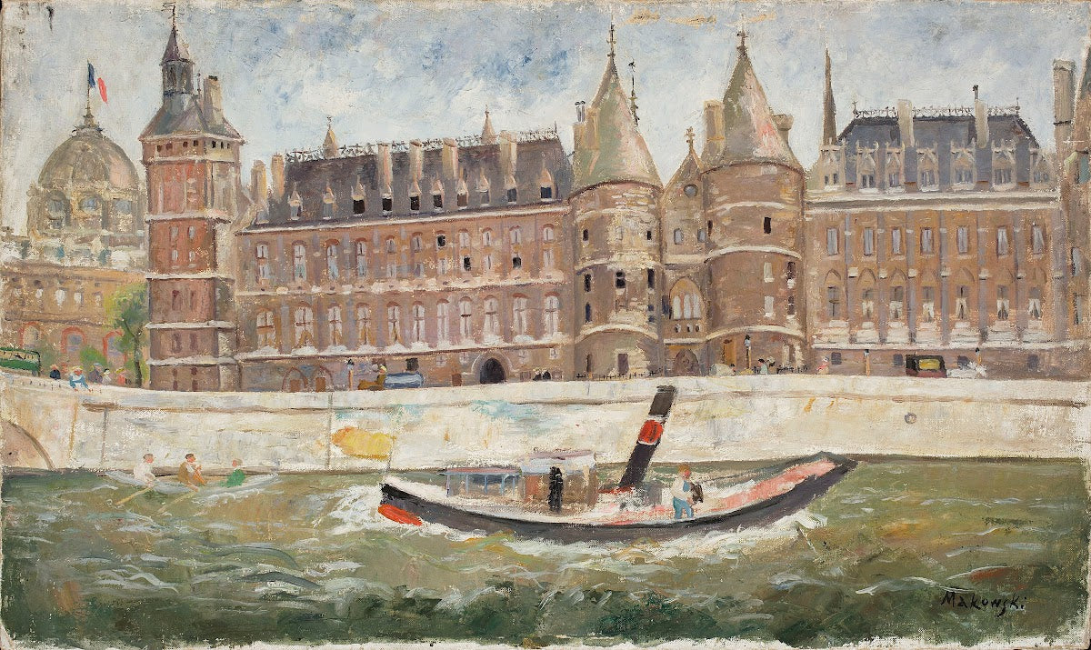Bank of the Seine ca 1910