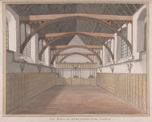 Herstmonceux Castle East Sussex The Hall