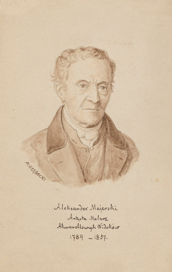 Portrait of the Painter Aleksander Majerski