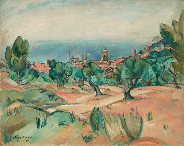 Paysage de Cassis 1910