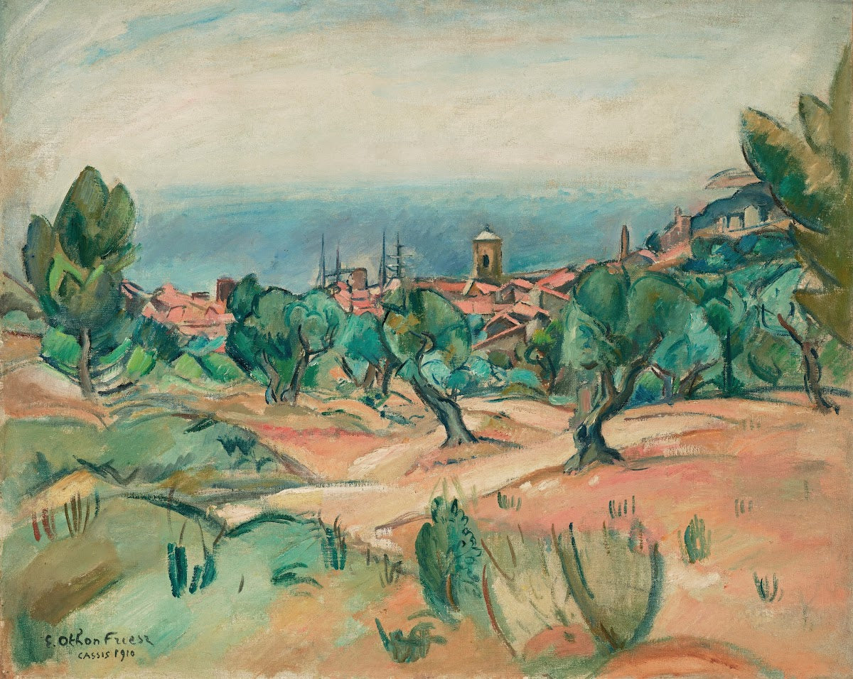 Paysage de Cassis 1910