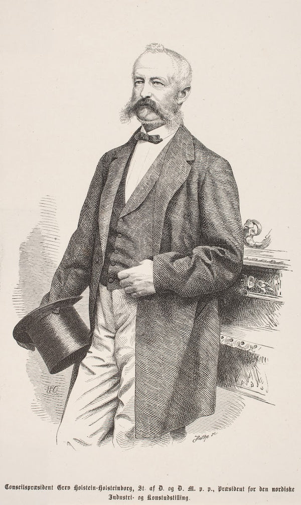 L H C H Holstein Konseilspræsident 1871 1872