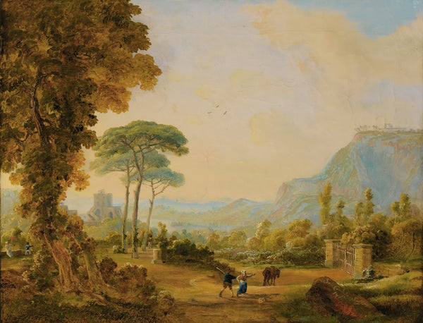 View Of The SuburbsOf Pausilippo 1827