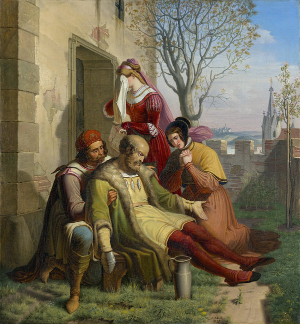 The Death of Götz von Berlichingen 1839