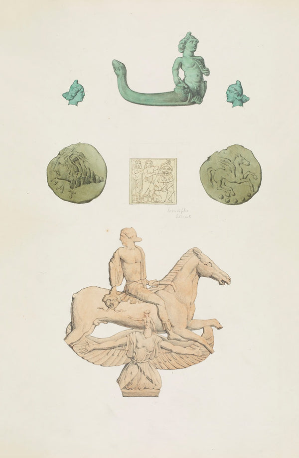 Monuments antiques dessinés Pl033 1830 1866