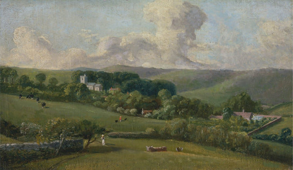 Osmington A View to the Village between 1816 and 1832
