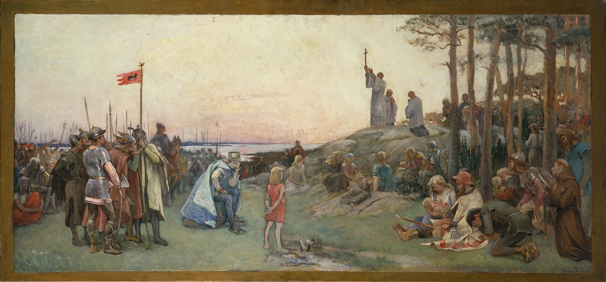 Ansgar Preaching Christianity 1889