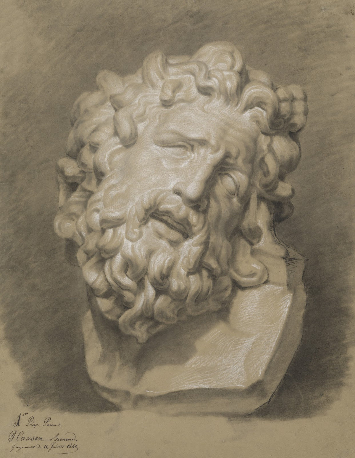 Bust of Laocoön 1841