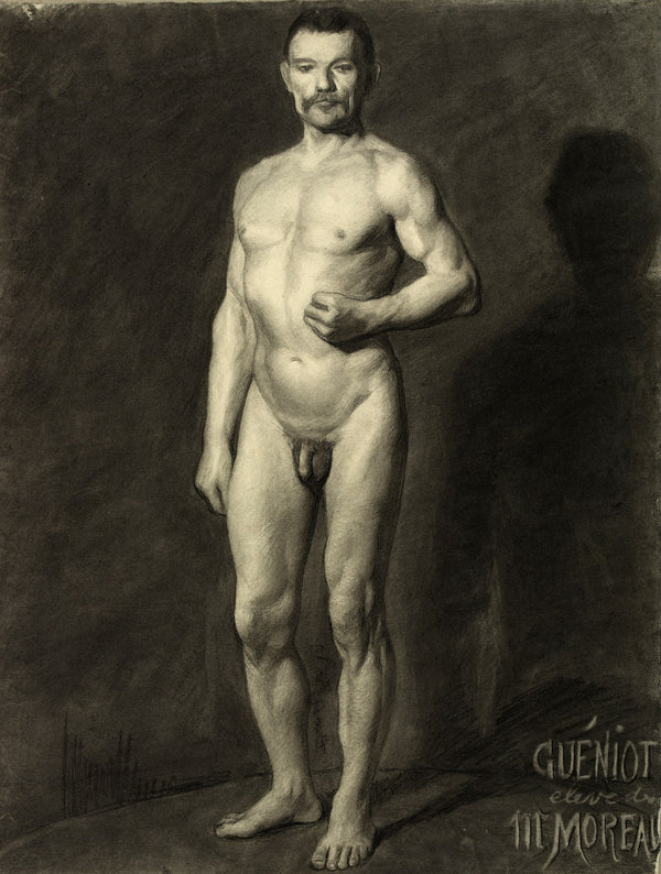 Académie dhomme debout 1896