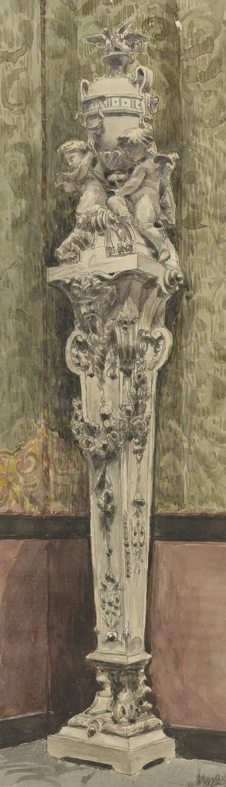 Uurwerk in het Musée des Arts Decoratifs 1887