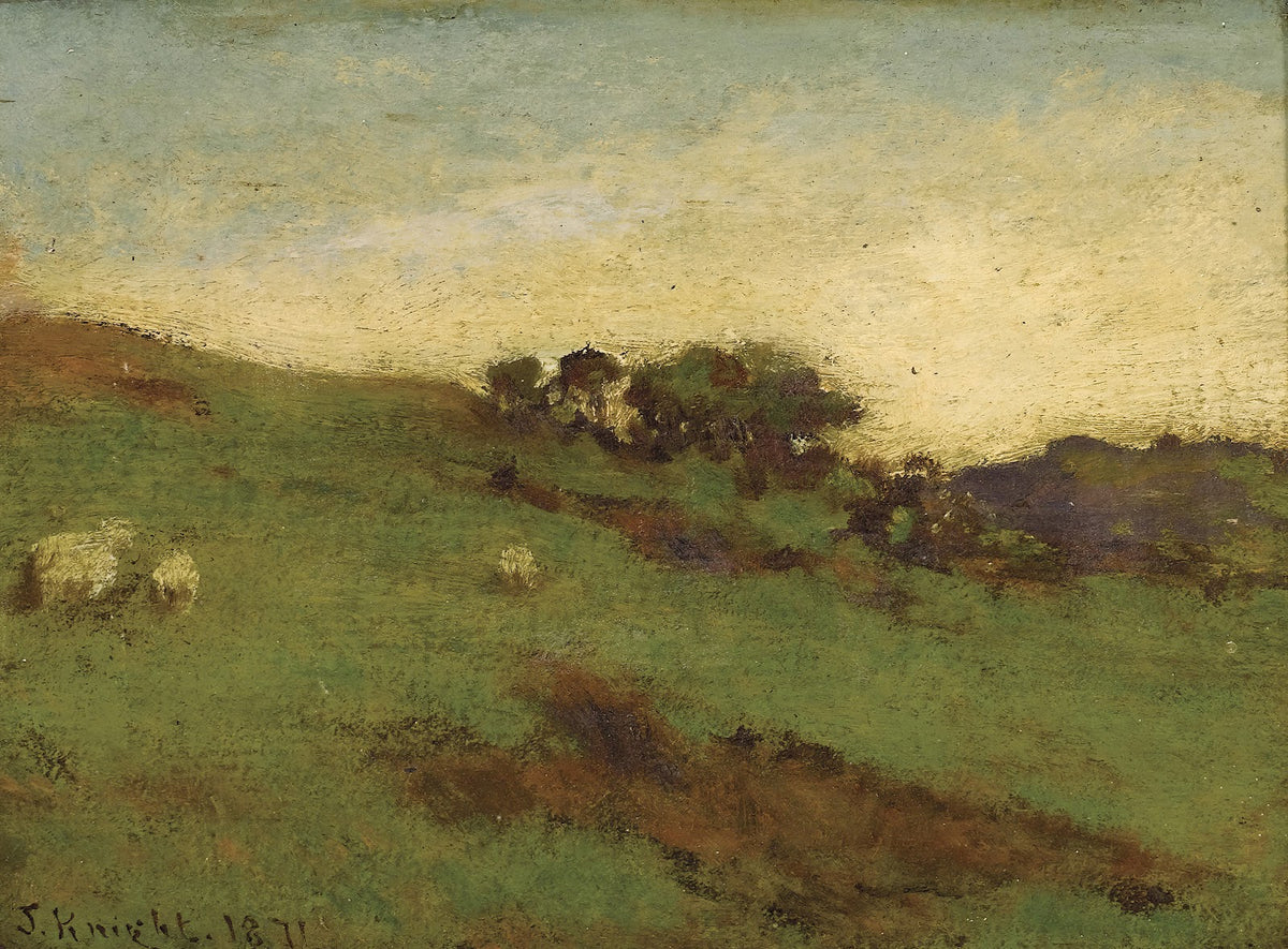 Landscape with Sheep 1871