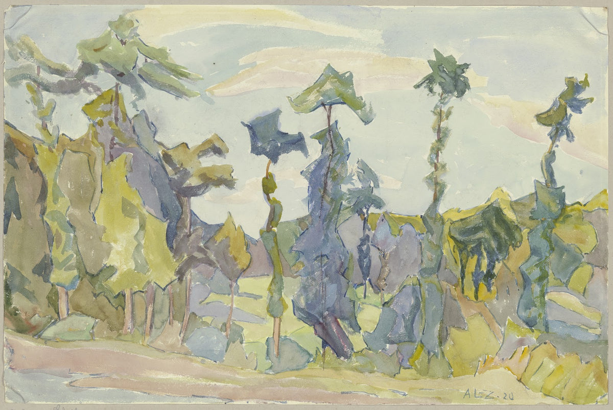 Alders in the Rhön 1820