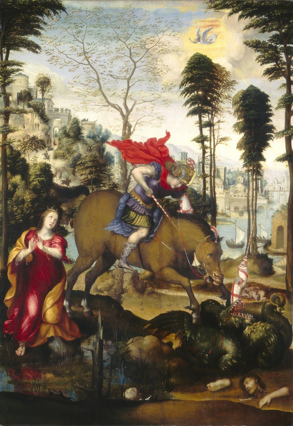 Saint George and the Dragon probably 1518