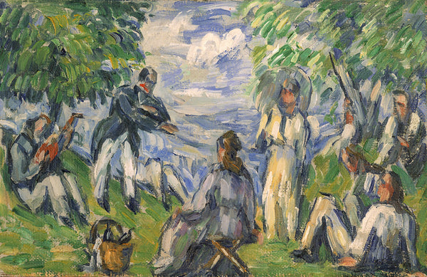 La Partie de campagne or Le Déjeuner sur lherbe 1876 1877