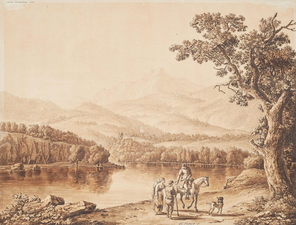 Landschaft bei Fossombrone 1776