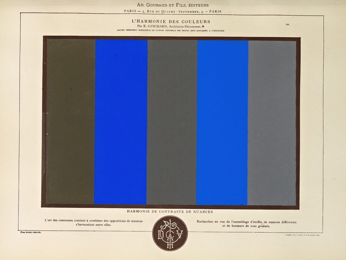 Lharmonie des couleurs Pl040 1880
