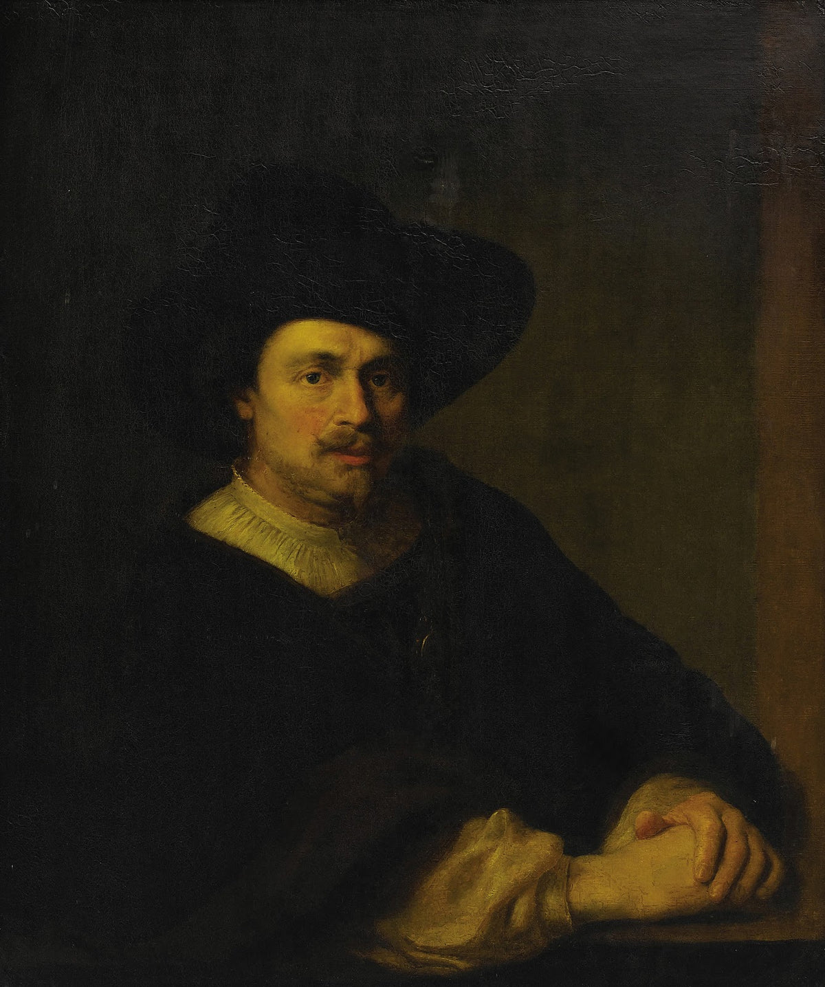 Portrait of a Man with Hat