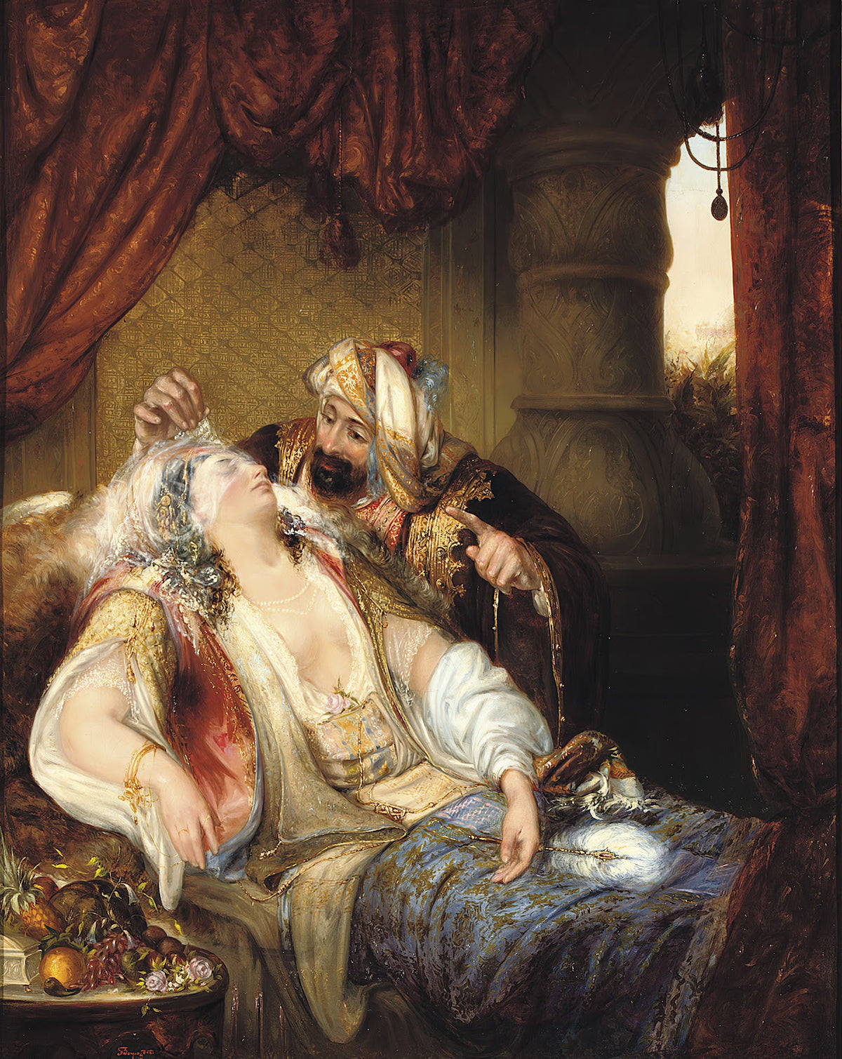 A Visitor In The Harem