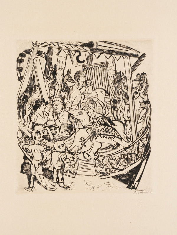 Merry Go Round Das Karussell 1922