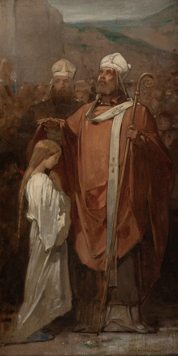 La Consécration de sainte Geneviève 1874