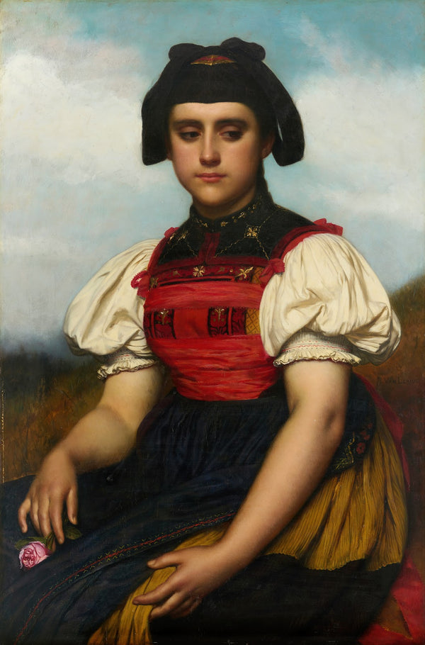 Young Girl from the Hotzenwald 1852