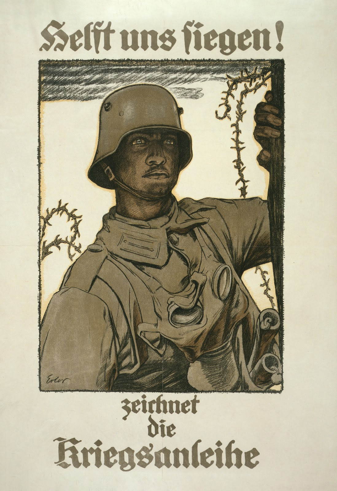 Helft uns siegen Zeichnet die Kriegsanleihe 1917