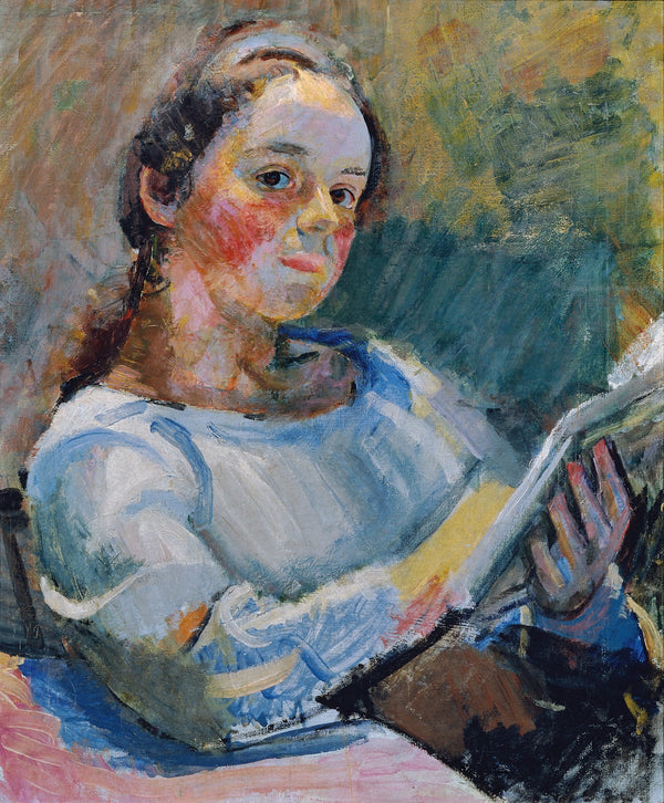 Lesendes Mädchen 1920
