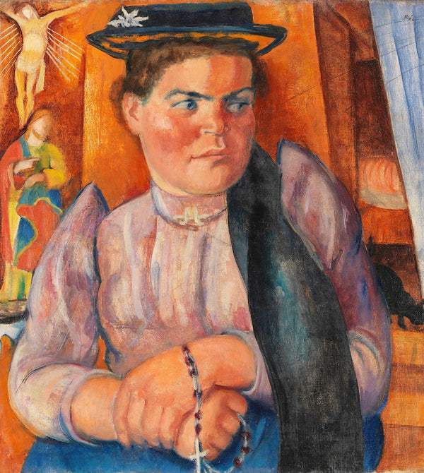 Tiroler Bäuerin 1921