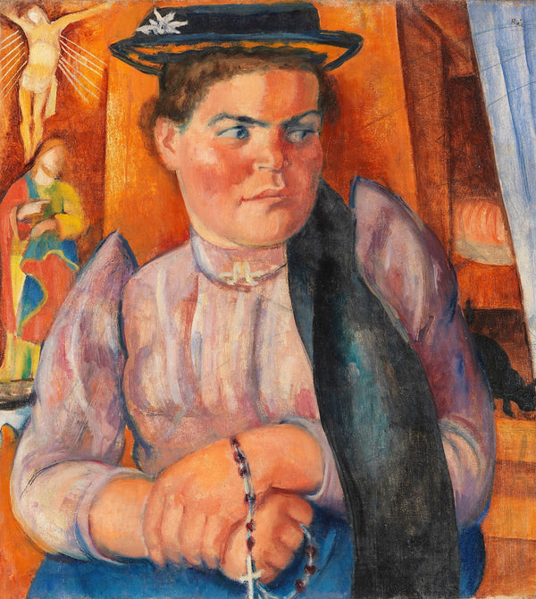 Tiroler Bäuerin 1921