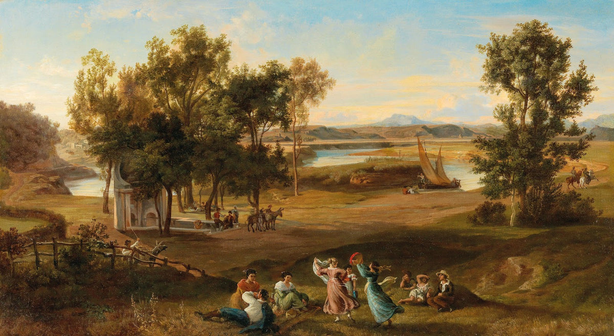 An idyllic southern landscape