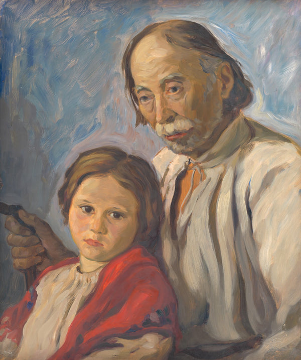 Old Man with a Granddaughter 1939