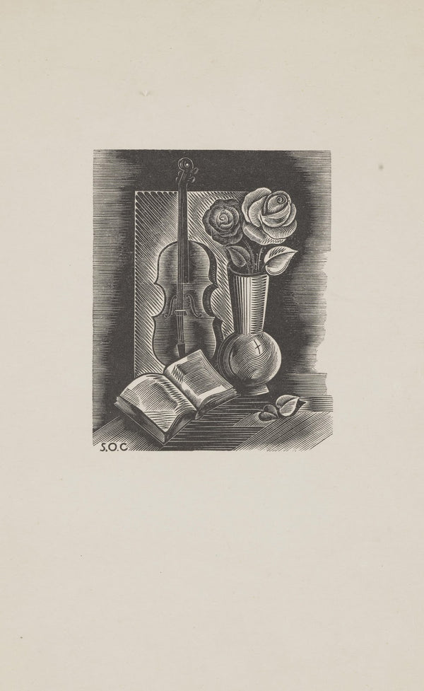 Martwa natura ze skrzypcami 1933