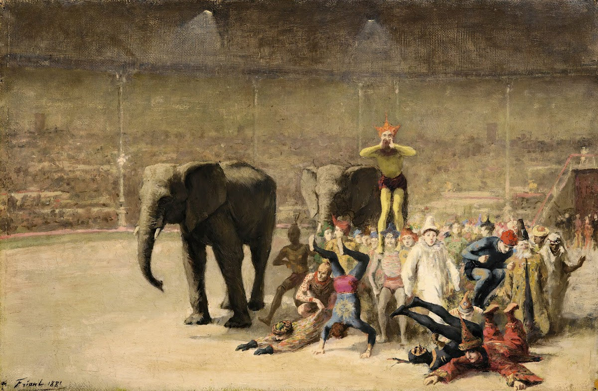 The Entrance of The Clowns 1881