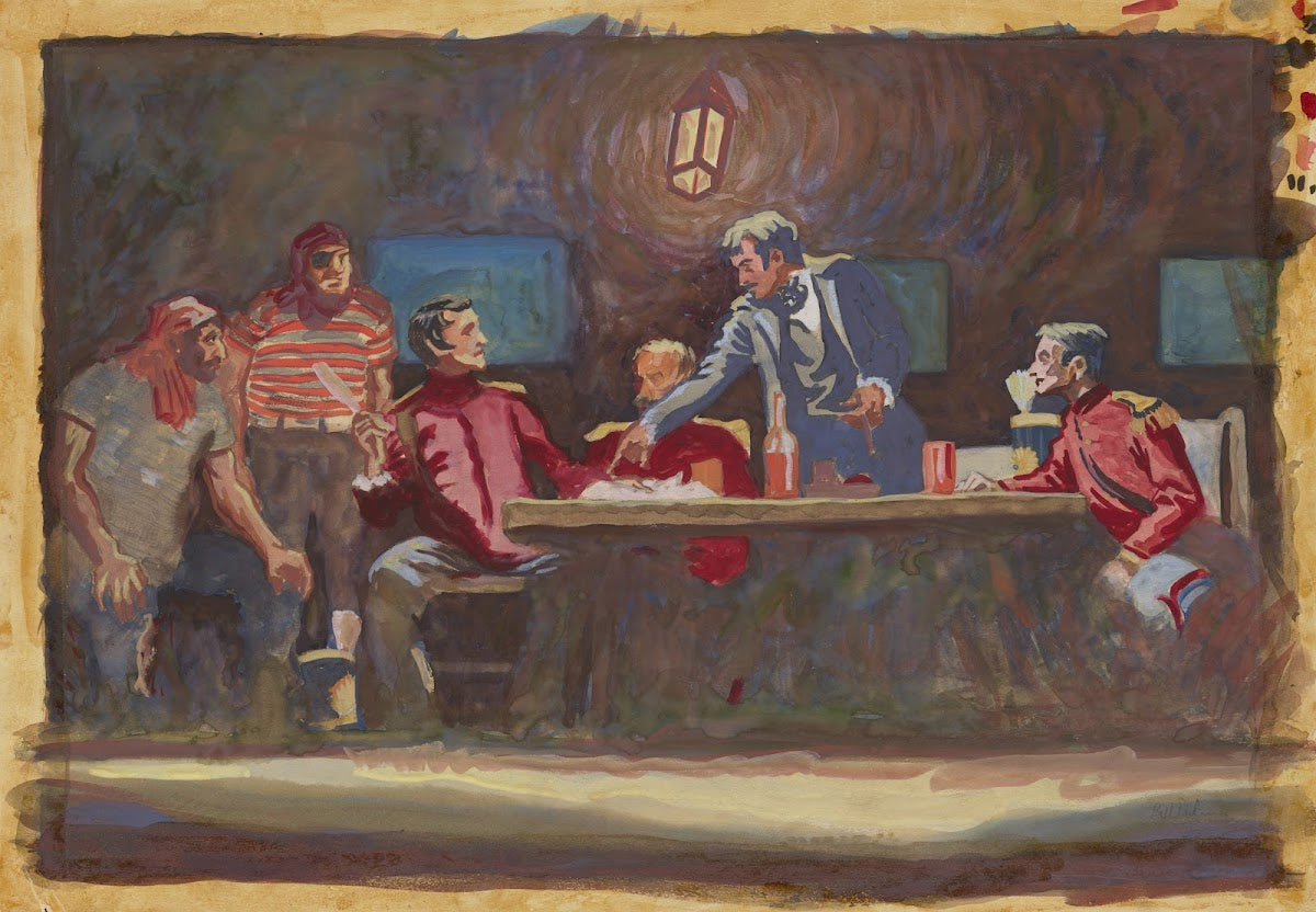 Captain What the Devil Sketch no 1 1934 1943
